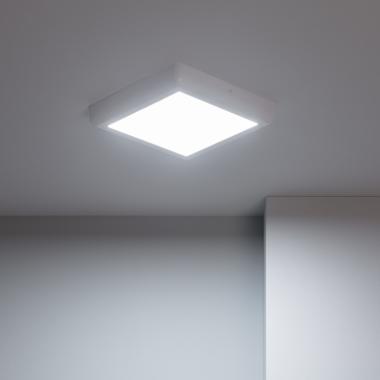Image of 18W Square LED Flush Ceiling Light 225x225 mm