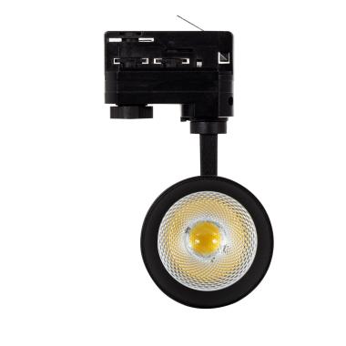 Image of Three Circuit 30W Colour Selectable CCT Dimmable LED Track Light New Mallet
