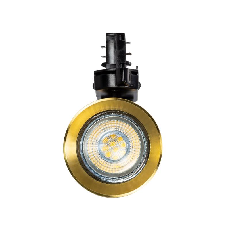 Image of Three Circuit Track Light GU10 Lampholder Quartz