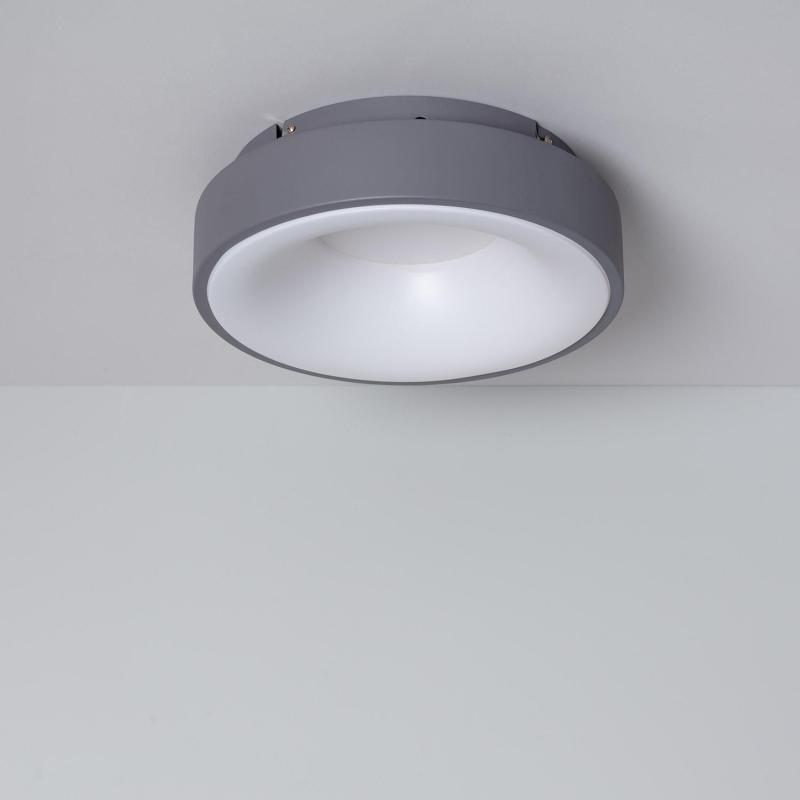 Image of Wingu 15W Selectable LED Round Flush Ceiling Light