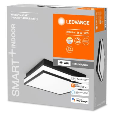 Image of Ledvance 26W Orbis Magnet Smart + WiFi CCT Selectable Square Panel 300x300 mm