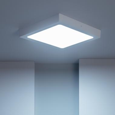 Image of 24W Square 5000K LED Flush Ceiling Light 300x300 mm