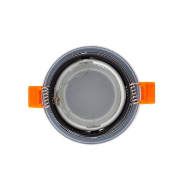 Image of Round Downlight Bezel Cutout 75mm IP65 for GU10 LED Bulb