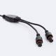 Image of 40m 3.2V DC IP65 Solar LED 12h Strip LiFePO4 battery