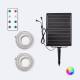 Image of 40m 3.2V DC IP65 Solar LED 12h Strip LiFePO4 battery