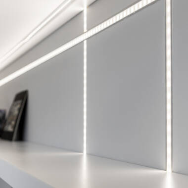 Image of 5m Cool White 12V DC LED Strip 60LED/m 10mm Wide Cut at every 5cm