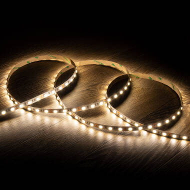 5m Cool White 12V DC LED Strip 60LED/m 10mm Wide Cut at every 5cm