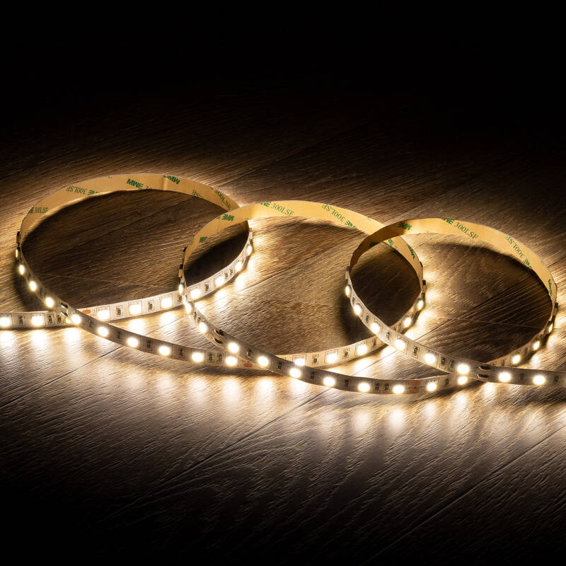 Image of 5m Expert Colour Cool White 24V DC LED Strip 60 LED/m 10mm Wide CRI90 Cut at every 10cm