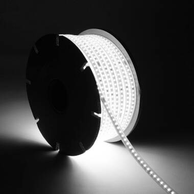 50M IP65 220V Dimmable Cool Daylight 6000K SMD LED Strip Kit