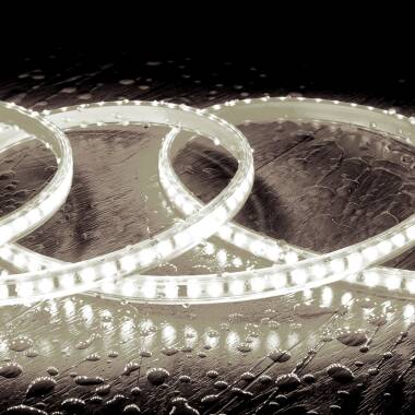 Image of 50M IP65 220V Dimmable Cool Daylight 6000K SMD LED Autorecified Strip Kit