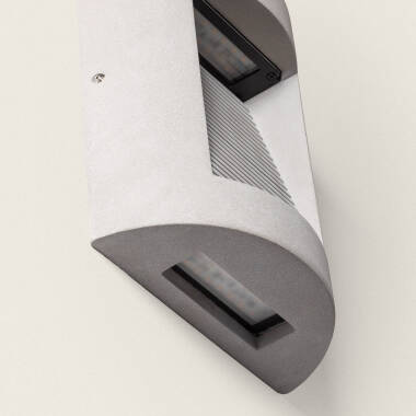 Image of Edit Zalix LED Outdoor Flush Wall Light