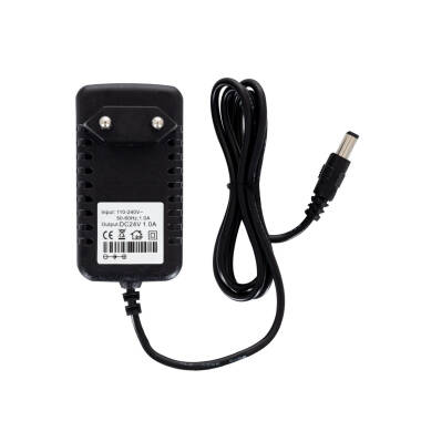 24W 1A EU Plug Power Supply