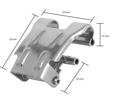 Image of Metallic clamp for Watertight Screen