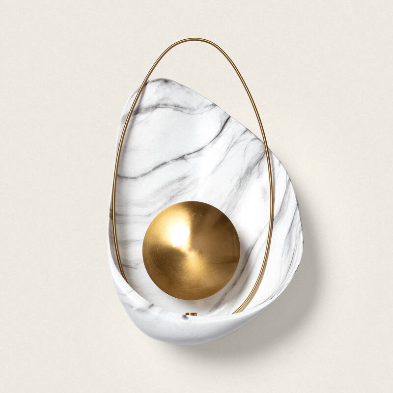 Image of Edit Sandy Flush Wall Light