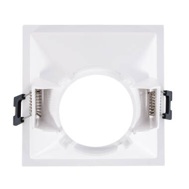 Image of 45º Square Downlight Bezel Low UGR Cutout 85x85mm for a GU10/GU5.3 LED Bulb