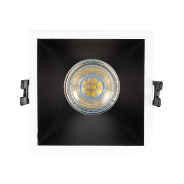 Image of Square Downlight Bezel Low UGR Cutout 85x85mm for a GU10 LED Bulb