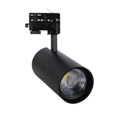 Image of Three Circuit 30W Colour Selectable CCT LED Track Light New d'Angelo Concave Optic 15º LIFUD