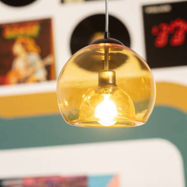 Image of Edit Vaca Glass Ceiling Pendant Light