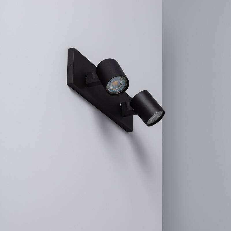 Image of Edit Gylu 2 Light Wall Spotlight Plate