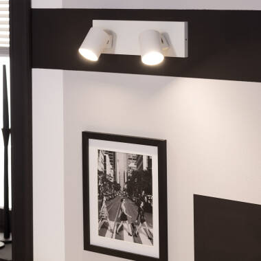 Image of Edit Gylu 2 Light Wall Spotlight Plate