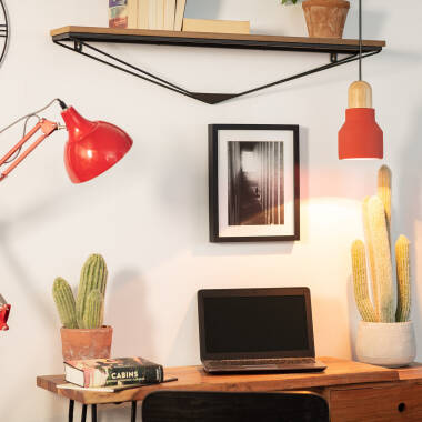 Image of Edit Luster Concrete Ceiling Pendant Light