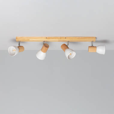 Image of Edit Tautau 4 Light Ceiling Spotlight Bar