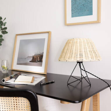 Image of Edit Salmor Rattan Table Lamp