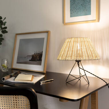 Image of Edit Salmor Rattan Table Lamp