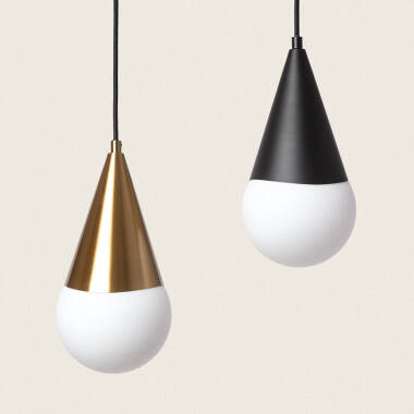 Image of Edit Tenul Glass Ceiling Pendant Light