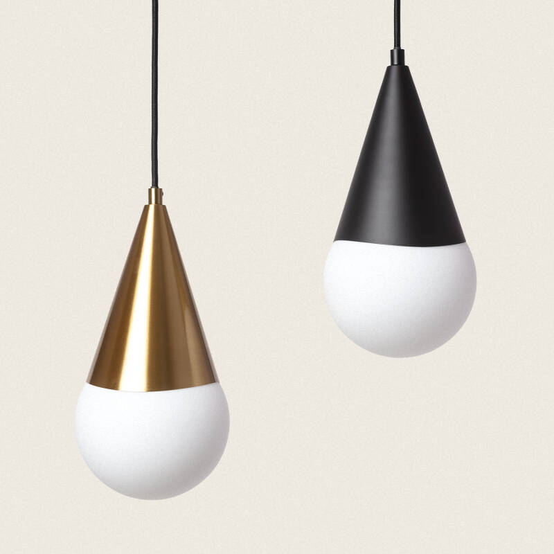 Image of Edit Tenul Glass Ceiling Pendant Light