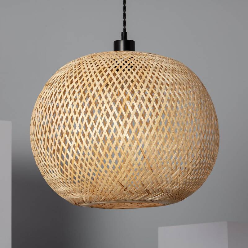 Image of Edit Bamboo Ceiling Pendant Light