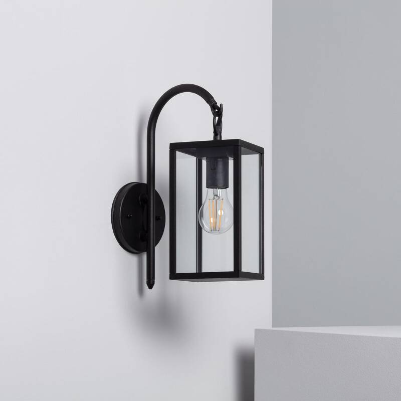 Image of Edit Atrium Outdoor Hanging Lantern Wall Light