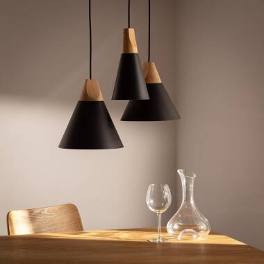 Image of Edit Dustin 3 Light Cluster Ceiling Pendant
