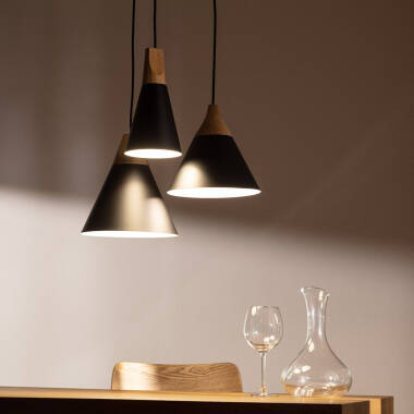 Image of Edit Dustin 3 Light Cluster Ceiling Pendant