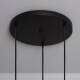Image of Edit Dustin 3 Light Cluster Ceiling Pendant