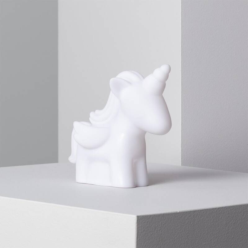 Image of Edit Unicorn Battery Operated Colour Changing LED Table Lamp