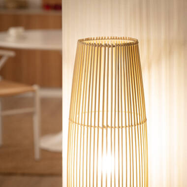 Image of Edit Komu Bamboo Floor Lamp