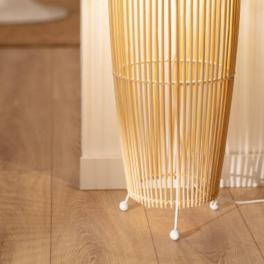 Image of Edit Komu Bamboo Floor Lamp