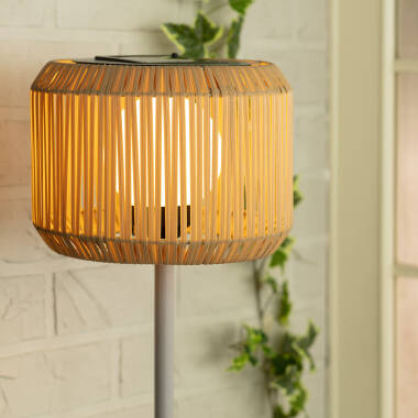 Image of Edit Nygala Solar Metal Outdoor LED Floor Lamp