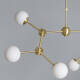 Image of Edit Moonlight 6 Arm Semi-Flush Ceiling Light