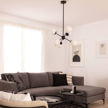 Image of Edit Balts 6 Arm Ceiling Pendant Light