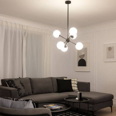 Image of Edit Balts 6 Arm Ceiling Pendant Light