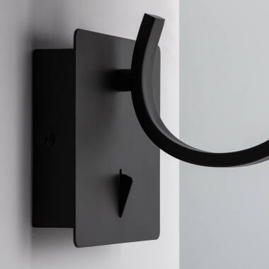 Image of Edit Kuombi Metal Wall Light with Fabric Shade