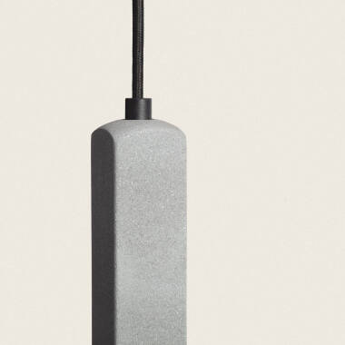 Image of Edit Jada Concrete Ceiling Pendant Light