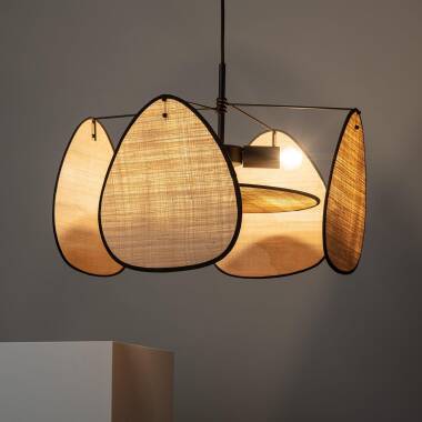 Image of Edit Hades Rattan Ceiling Pendant Light
