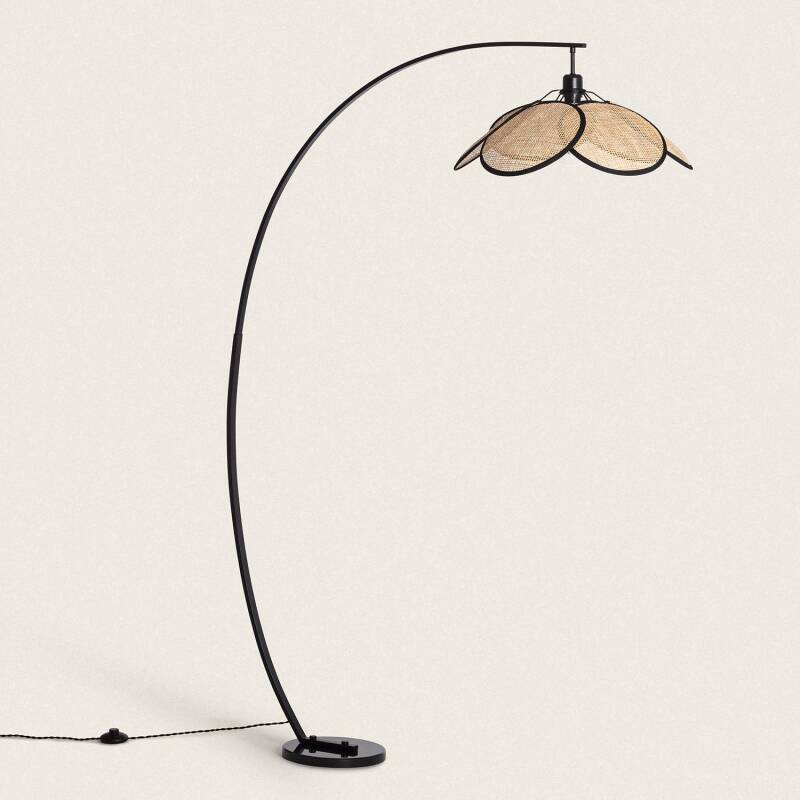 Image of Edit Nirvana Rattan Floor Lamp