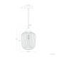 Image of Edit Lightara Glass Ceiling Pendant Light