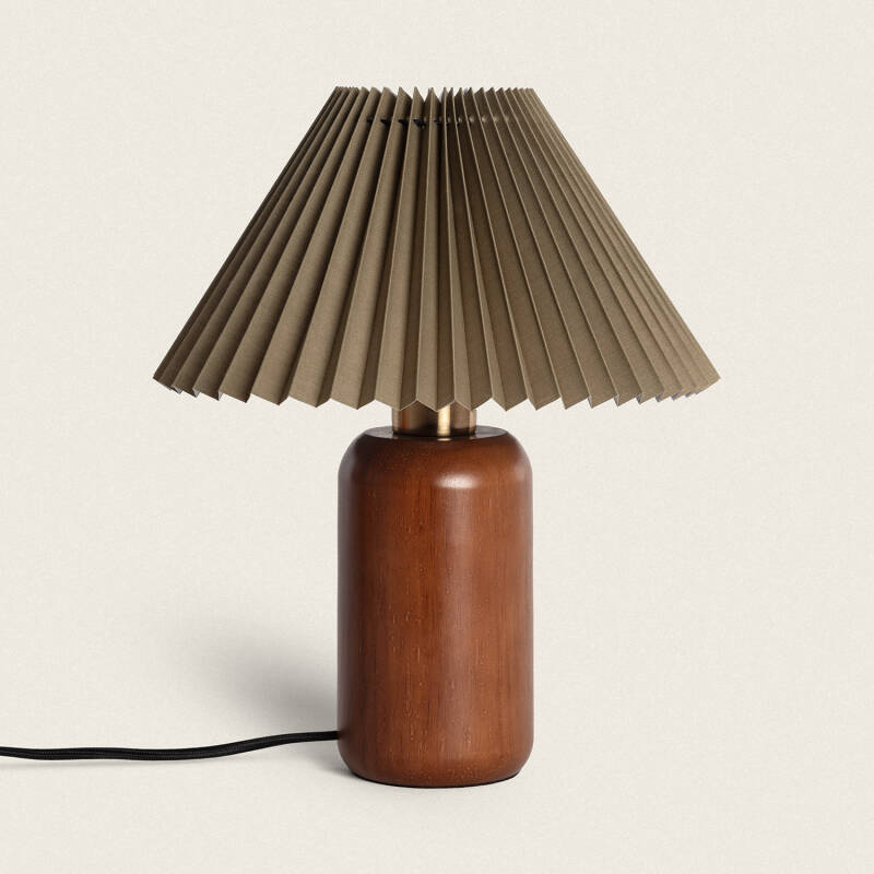 Image of Edit Silene Wood Table Lamp