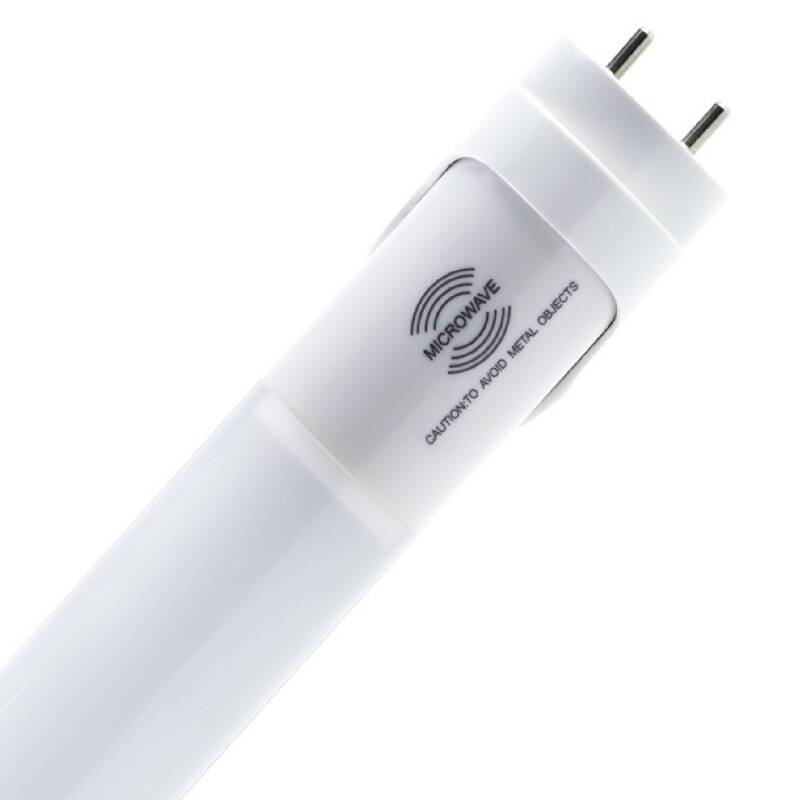 Image of 9W T8 LED Tube One Sided Conection with Microwave Sensor (Total shutdown) - 600mm (2ft)