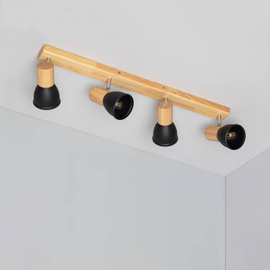 Edit Tautau 4 Light Ceiling Spotlight Bar